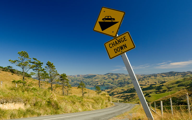 Descending Hill