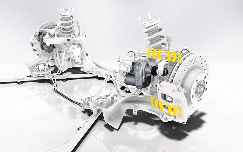 Porsche 911 Rear-Axle Steering - presskit.porsche.de