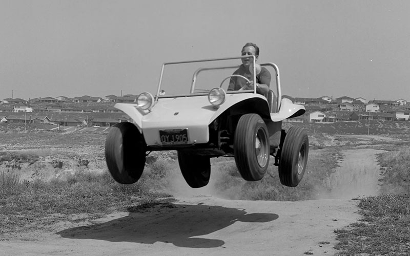 Bruce Meyers in his buggy - nytimes.com copy