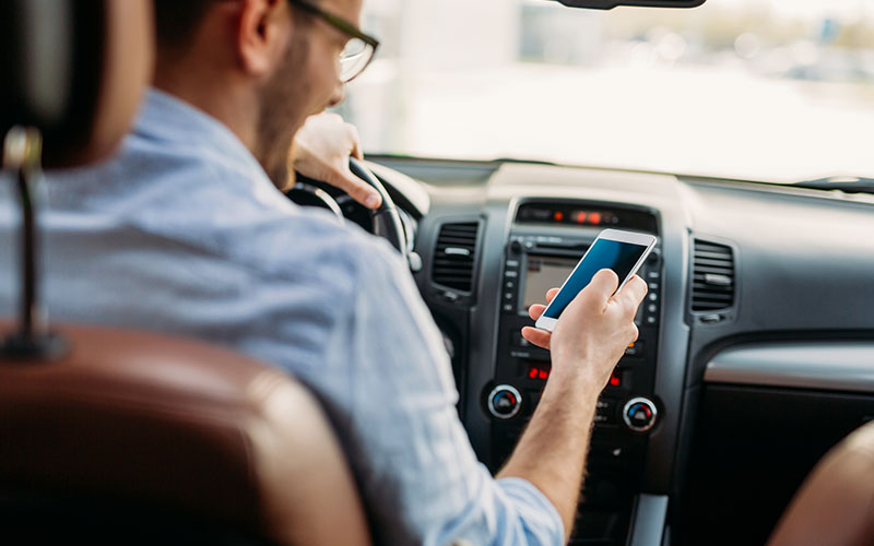 Distracted driver
