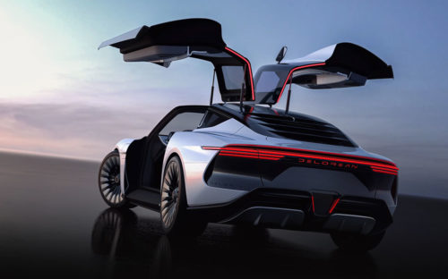 DeLorean Unveils New Alpha5 EV Concept