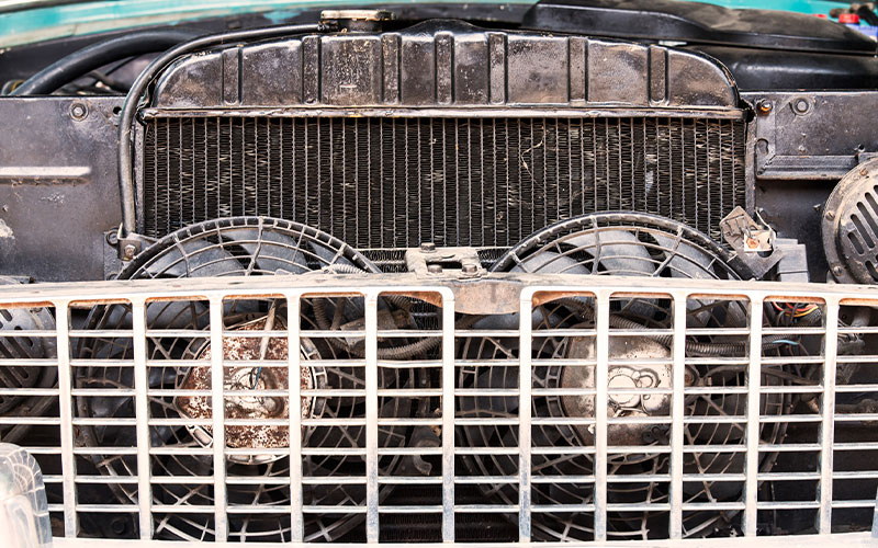 Radiator fans