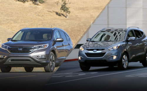 Budget Buy $15,000: Hyundai Tucson vs Honda CR-V