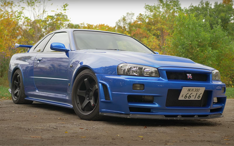 R34 Nissan Skyline GT-R - Throttle House on youtube.com