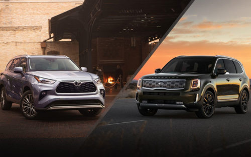 Head-to-Head: 2022 Toyota Highlander vs 2022 Kia Telluride