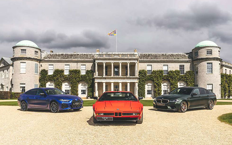 BMW M models and Goodwood House - goodwood.com