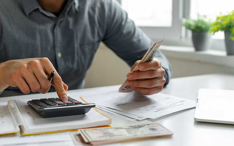 Calculating finances