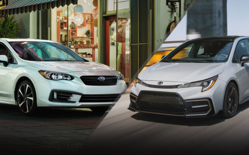 Subaru Impreza vs. Toyota Corolla