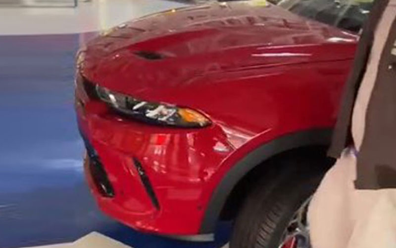 Spied image of 2023 Dodge Hornet - autopareri.com