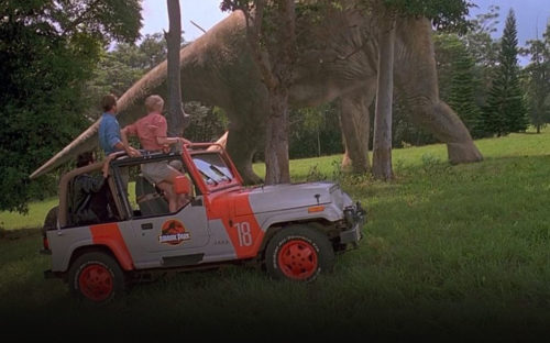 The Cars of Jurassic Park