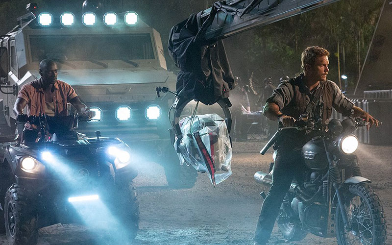 Scene from Jurassic World Dominion - Jurassic World on facebook.com