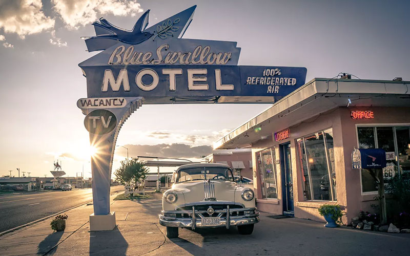 Blue Swallow Motel on Route 66 - nps.gov