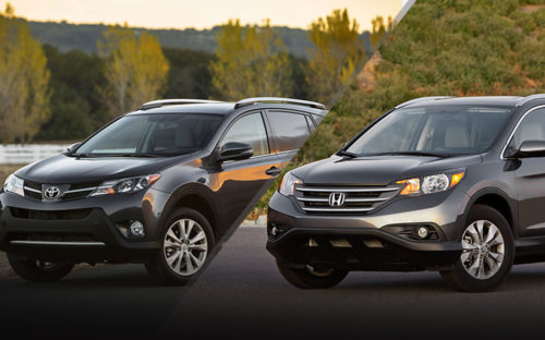 Budget Buys: Toyota RAV4 vs Honda CRV at 15k