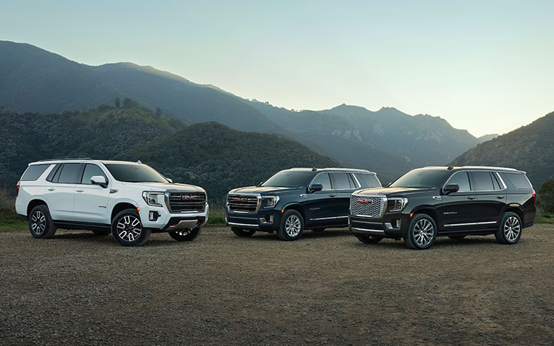 2022 GMC Yukon lineup - media.gmc.com