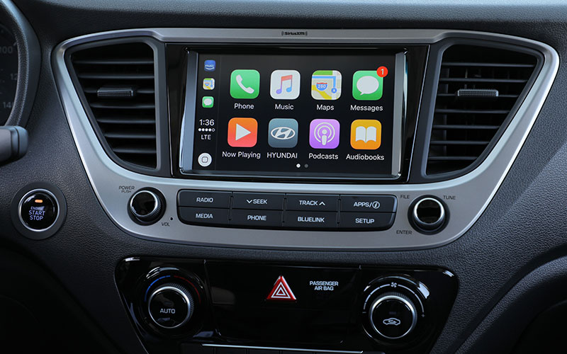 2022 Hyundai Accent Apple CarPlay - hyundainews.com