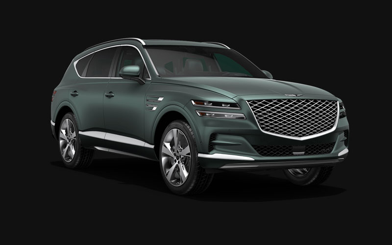 2023 Genesis GV80 in Brunswick Green matte - genesis.com