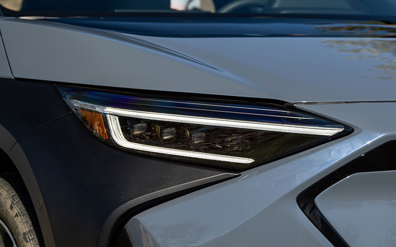 2023 Subaru Solterra LED Headlights - media.subaru.com