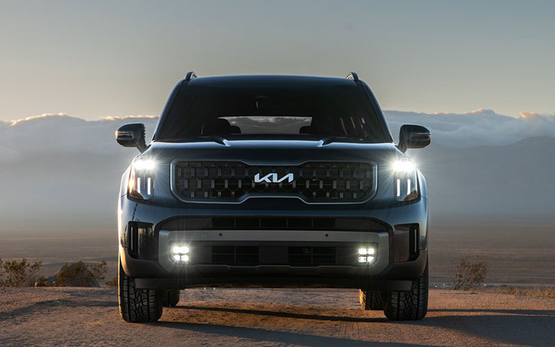 2023 Kia Telluride LED headlights - kiamedia.com