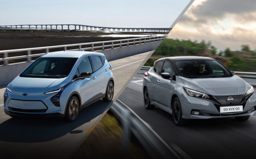 Head-To-Head Nissan Leaf vs Chevy Bolt
