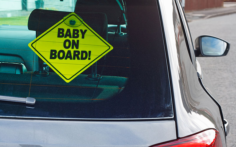 Baby on Board sign Baby on Board sign