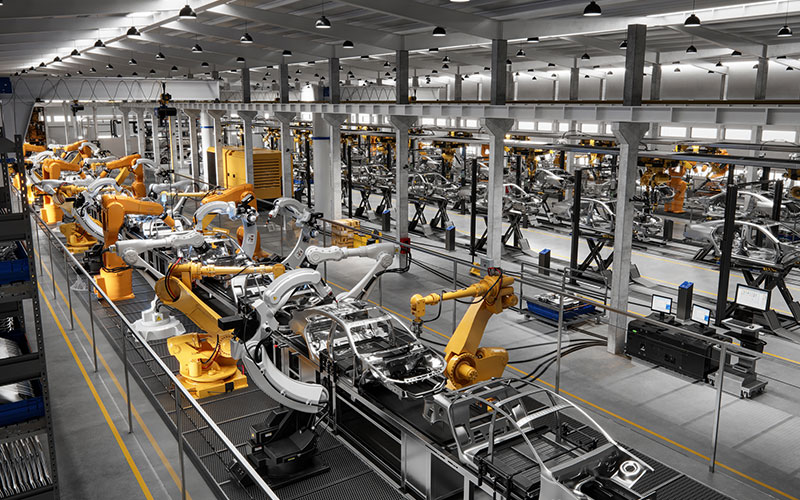 Vehicle assembly line Vehicle assembly line