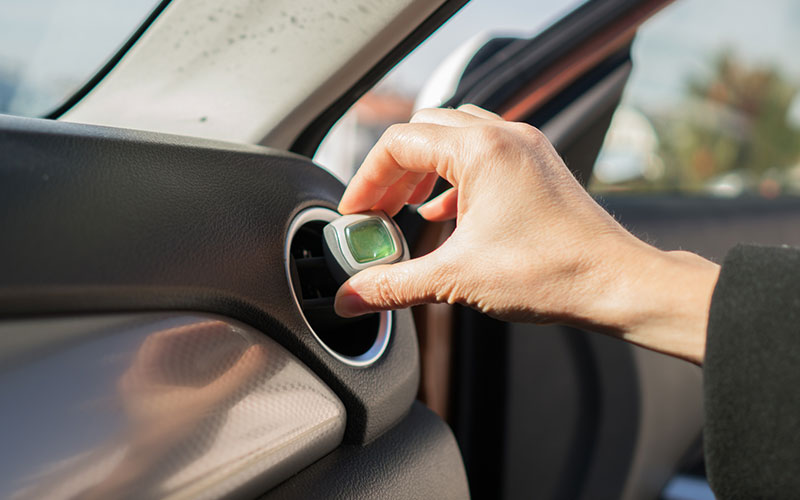 Vent-mounted air freshener Vent-mounted air freshener