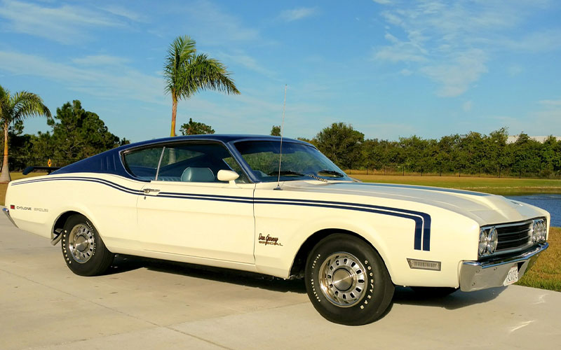 1969 Mercury Cyclone Spoiler II Fastback - Dan Gurney Special - americanmusclecarmuseum.com