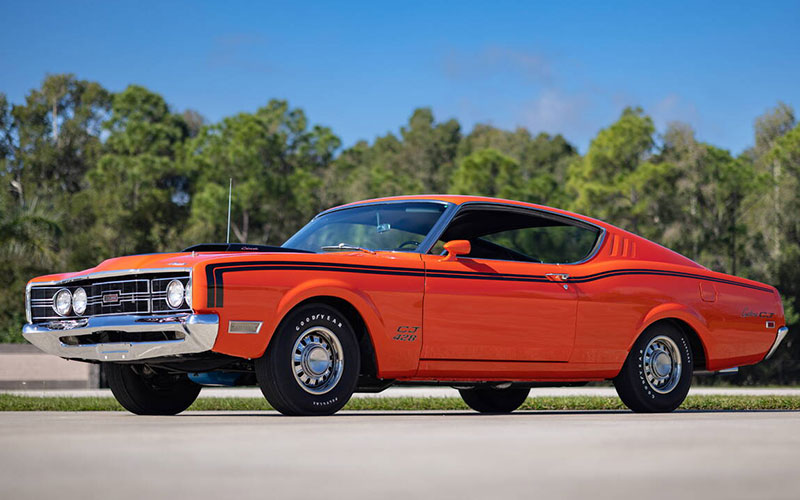 1969 Mercury Cyclone Spoiler Cobra Jet - americanmusclecarmuseum.com