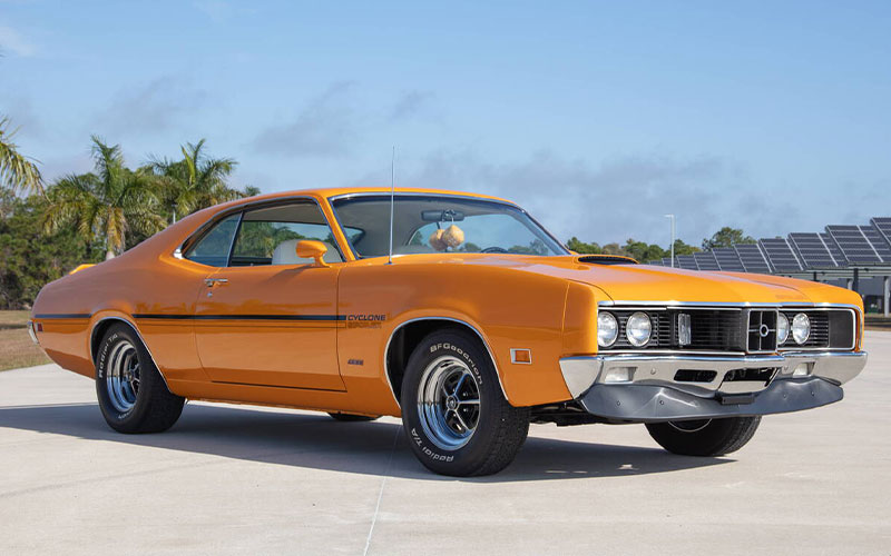 1970 Mercury Cyclone Spoiler 420 Super Cobra Jet - americanmusclecarmuseum.com