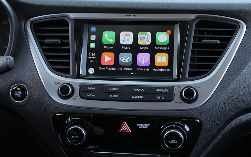 2021 Hyundai Accent Apple CarPlay - hyundainews.com