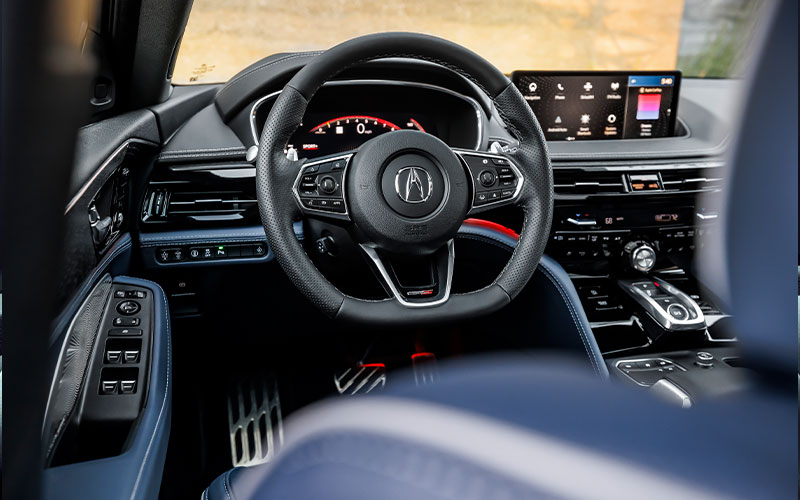 2023 Acura MDX Flat-Bottomed Steering Wheel - acuranews.com