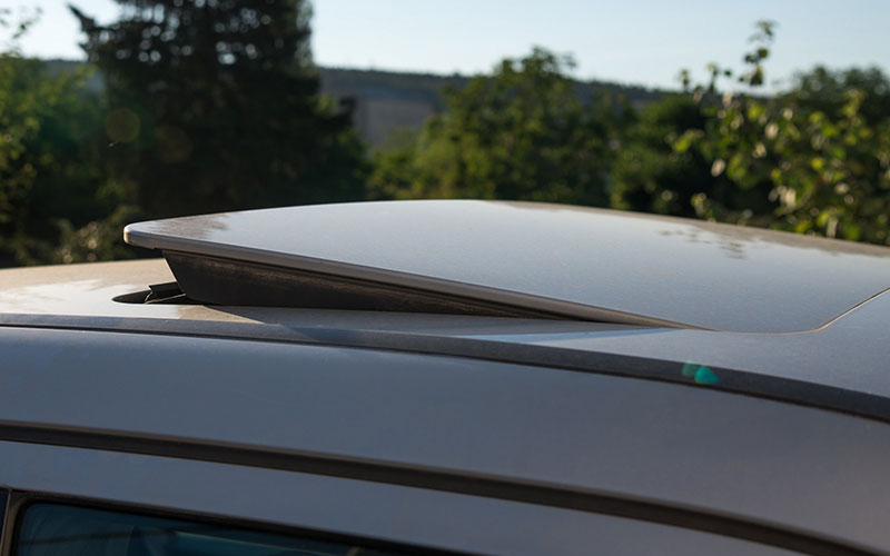 Opened Sunroof