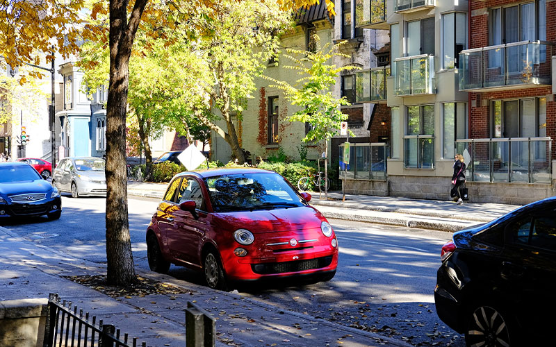 Vehicle Under Shade