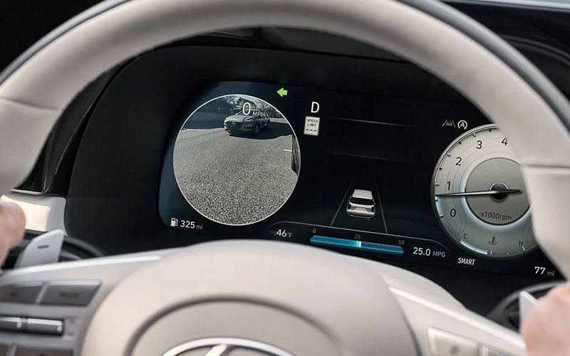 2023 Hyundai Palisade Blind Spot View Monitor - hyundaiusa.com