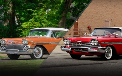 Classic Clash: ’58 Plymouth Fury vs ’58 Chevy Impala