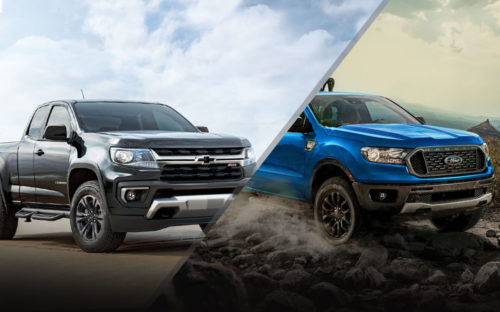 Head-to-Head: 2022 Chevrolet Colorado vs Ford Ranger