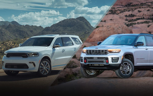 Head-to-Head: 2022 Dodge Durango v 2022 Grand Cherokee