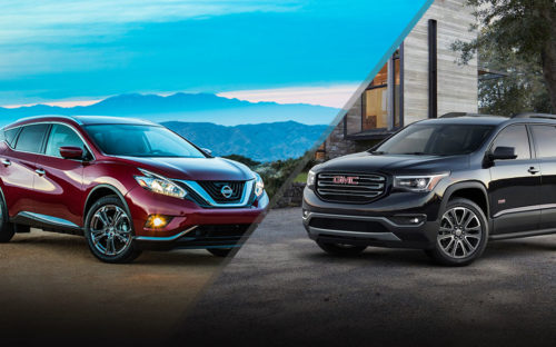 Budget Buy $20,000: Nissan Murano vs GMC Acadia