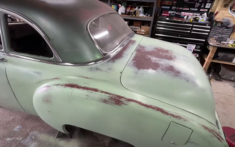 Custom Painted Patina - B.S. Garage on youtube.com