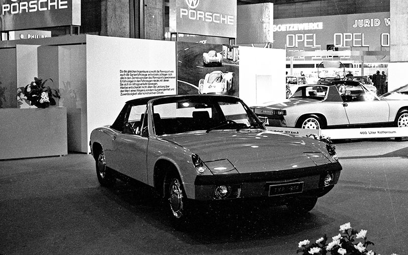 Porsche 914 at Frankfurt Motor Show - newsroom.porsche.com