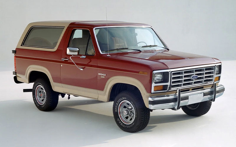 1985 Ford Bronco Eddie Bauer Package - ford.com