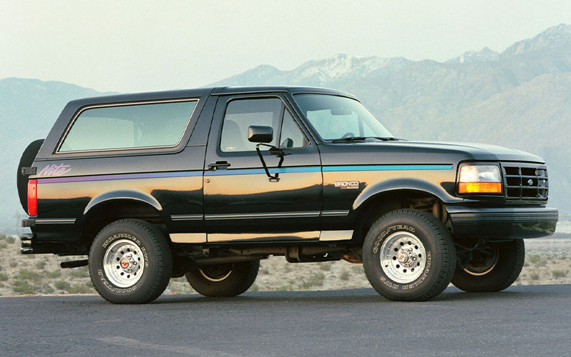 1991 Ford Bronco Nite - ford.com