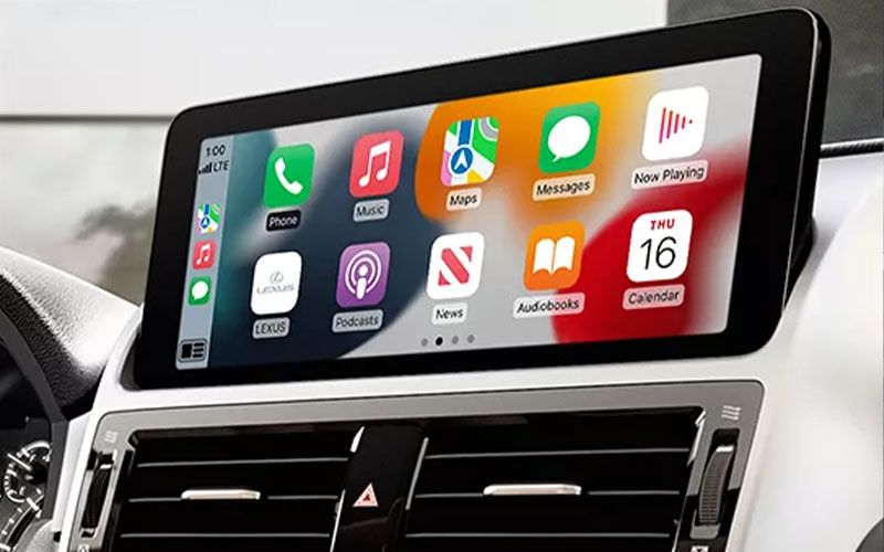 2022 Lexus GX Apple CarPlay - lexus.com