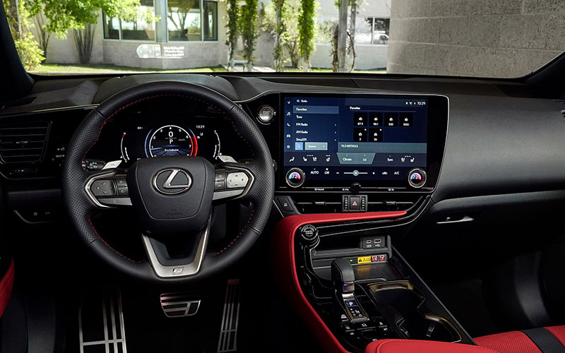 2022 Lexus NX 14-inch Infotainment - pressroom.lexus.com