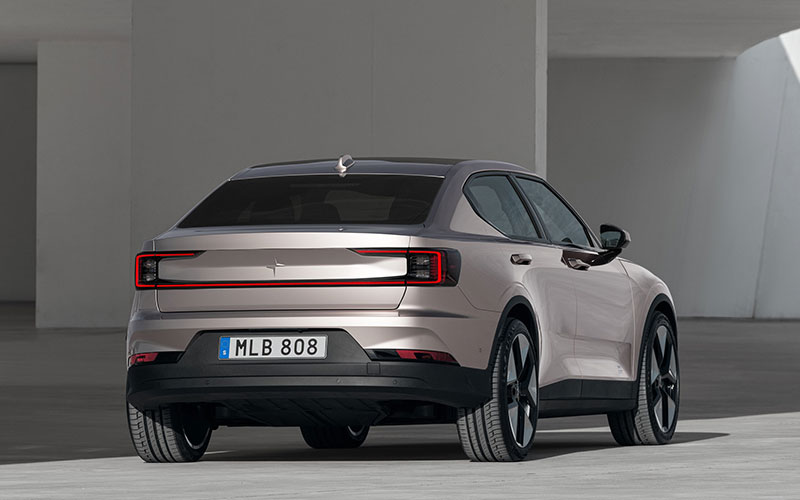 2022 Polestar 2 Rear Light Bar - media.polestar.com