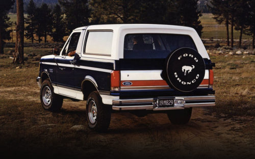 Ford Bronco Through the Years