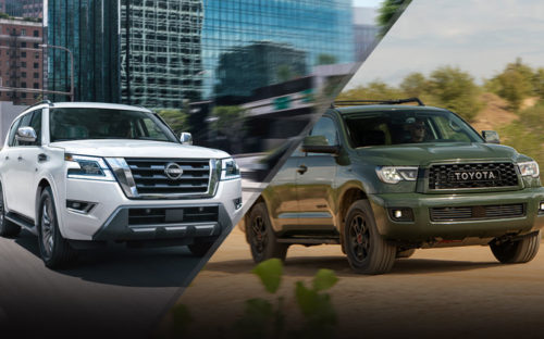 Head-To-Head: 2022 Nissan Armada vs Toyota Sequoia
