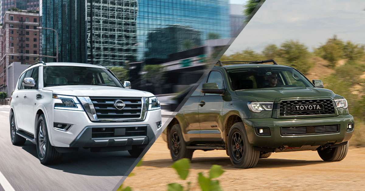 HeadtoHead 2022 Nissan Armada vs Toyota Sequoia