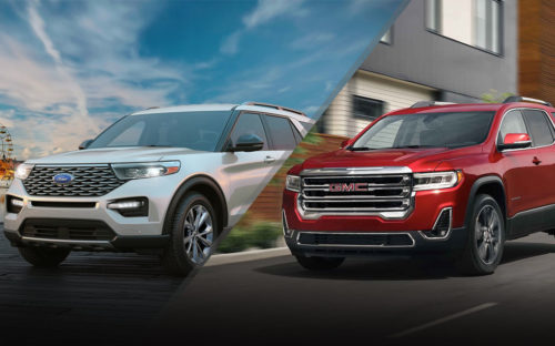 Head-To-Head: GMC Acadia vs Ford Explorer