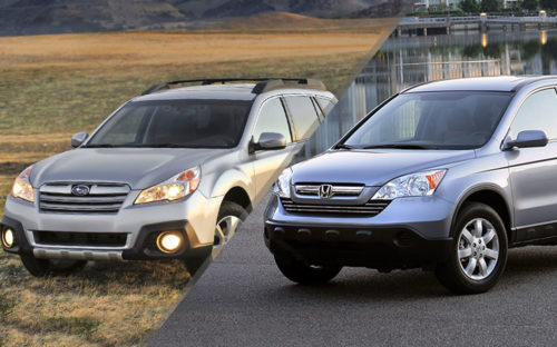 Budget Buy $15,000: Subaru Outback vs Honda CR-V